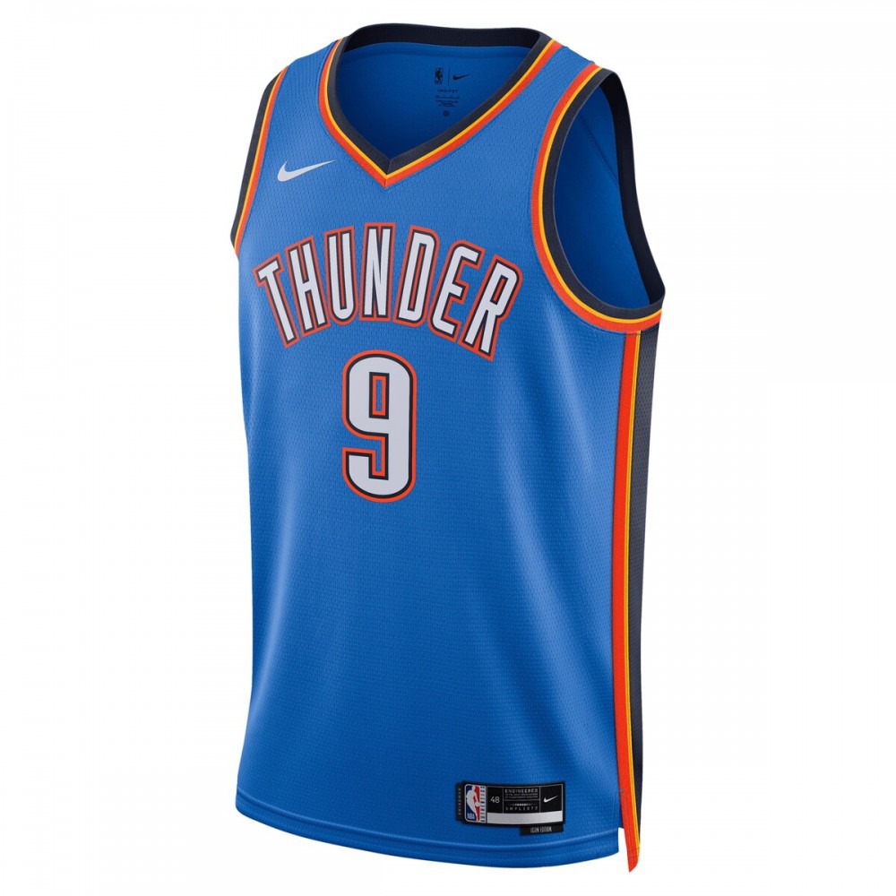 Alex Caruso Oklahoma City Thunder Unisex Swingman Jersey - Icon Edition - Blue-Pro Kit Vault | Brand New 26/27 Sports Jerseys